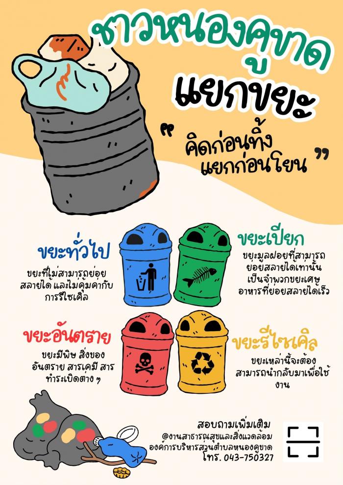 สื่อประชาสัมพันธ์ รณรงค์ คัดแยกขยะ